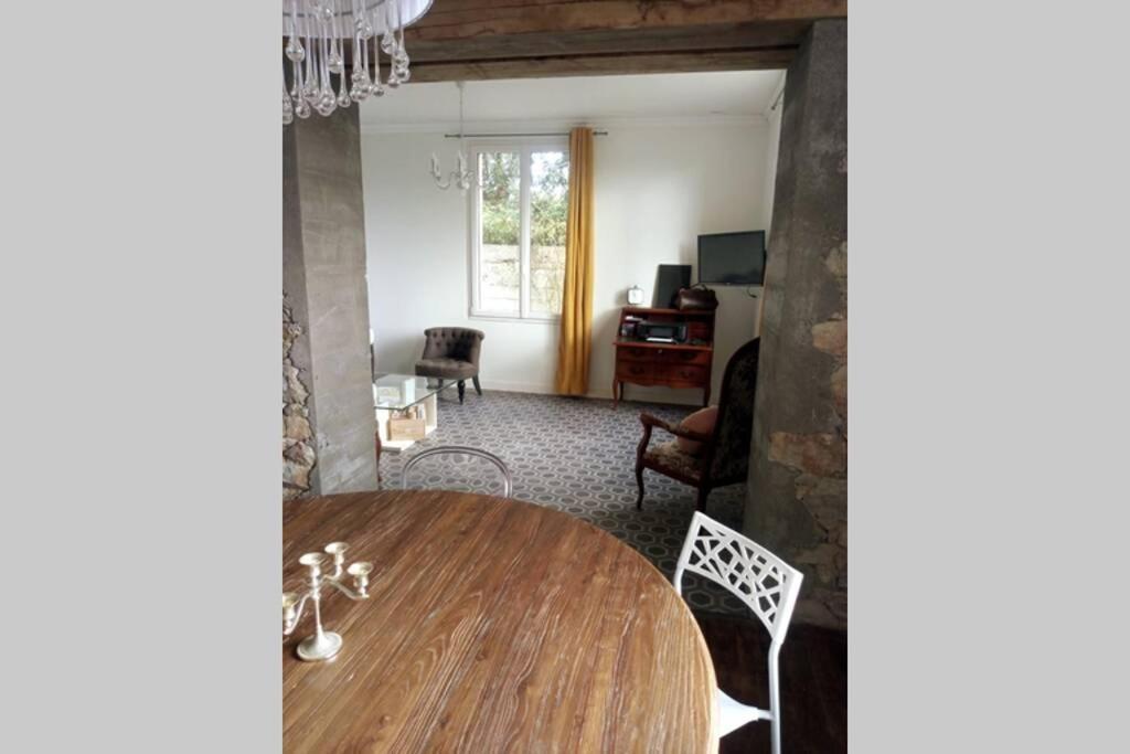 Kermaravel, Le Petit Manoir En Bord De Mer. 圣波勒-德莱昂 外观 照片